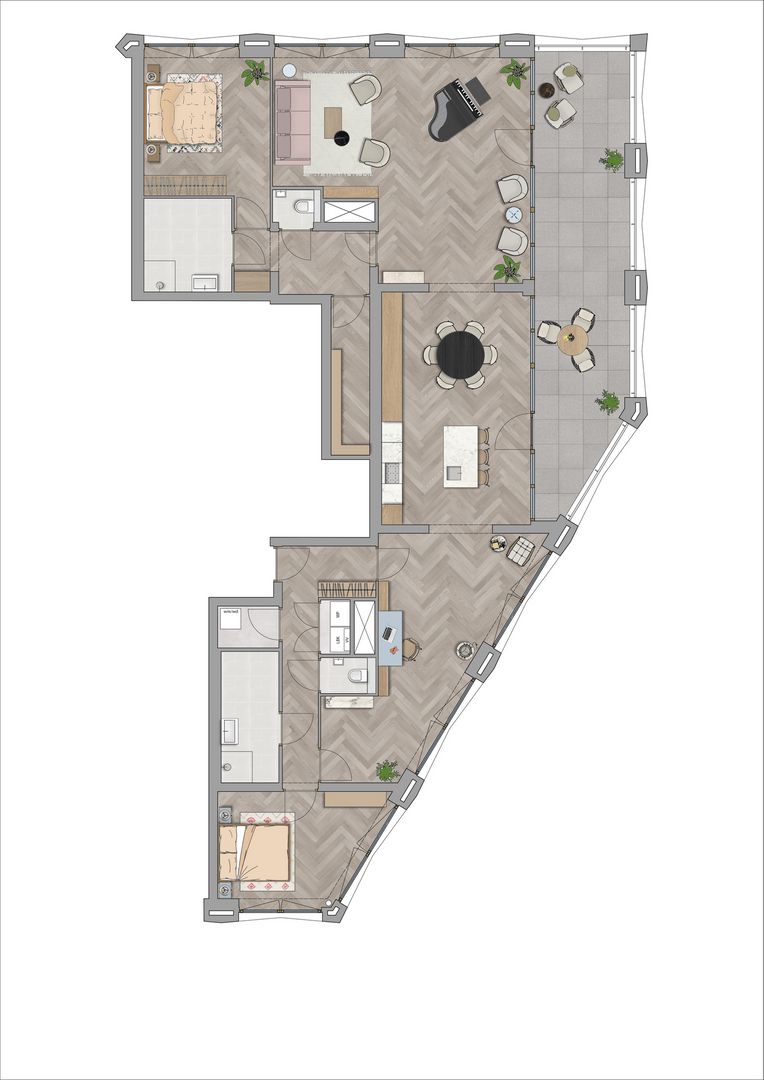 Penthouse 102, Delft foto-6
