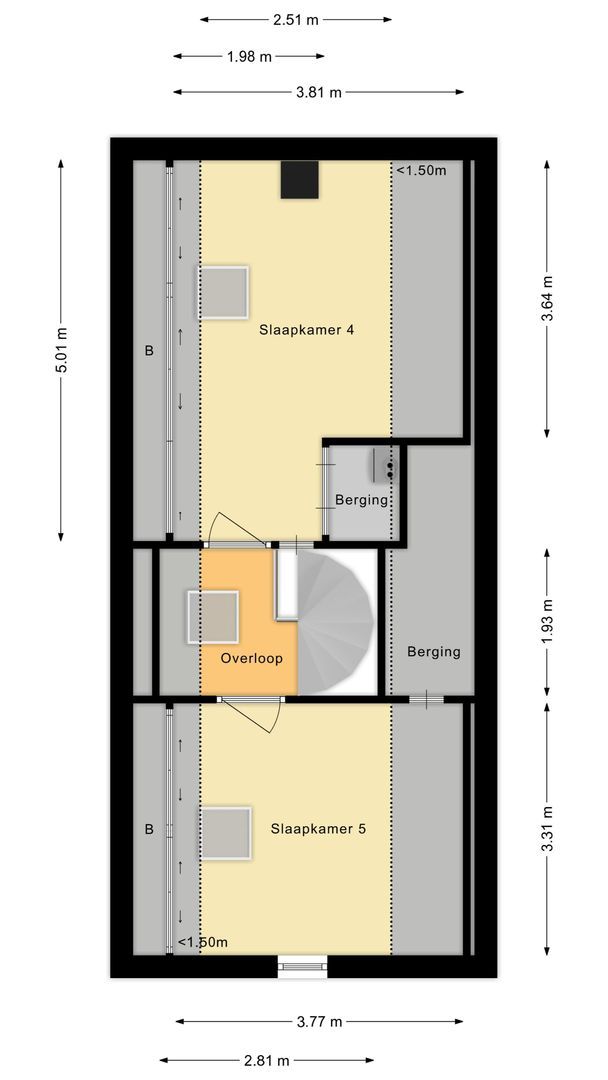 Cor van Osnabruggelaan 88, Voorschoten plattegrond-3