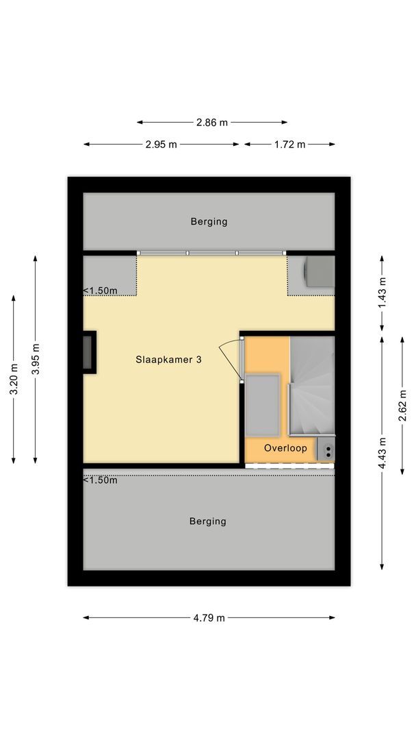 Van Heuven Goedhartstraat 4, Voorschoten plattegrond-3