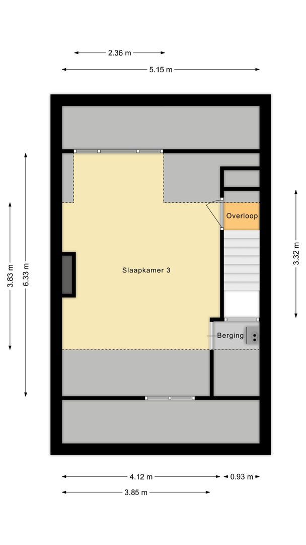 Papelaan 110, Voorschoten plattegrond-3