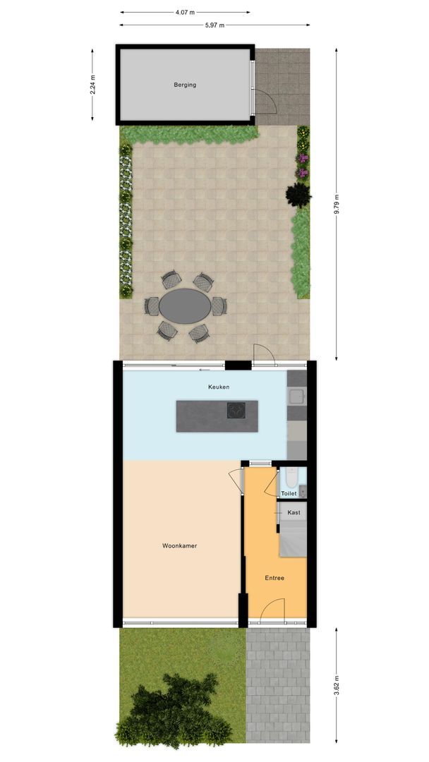 Frans Halsplantsoen 7, Voorschoten plattegrond-2