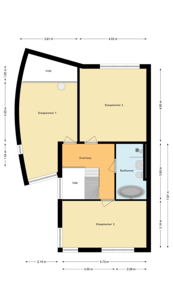 Jan Wagtendonkstraat 27, Voorschoten plattegrond-1