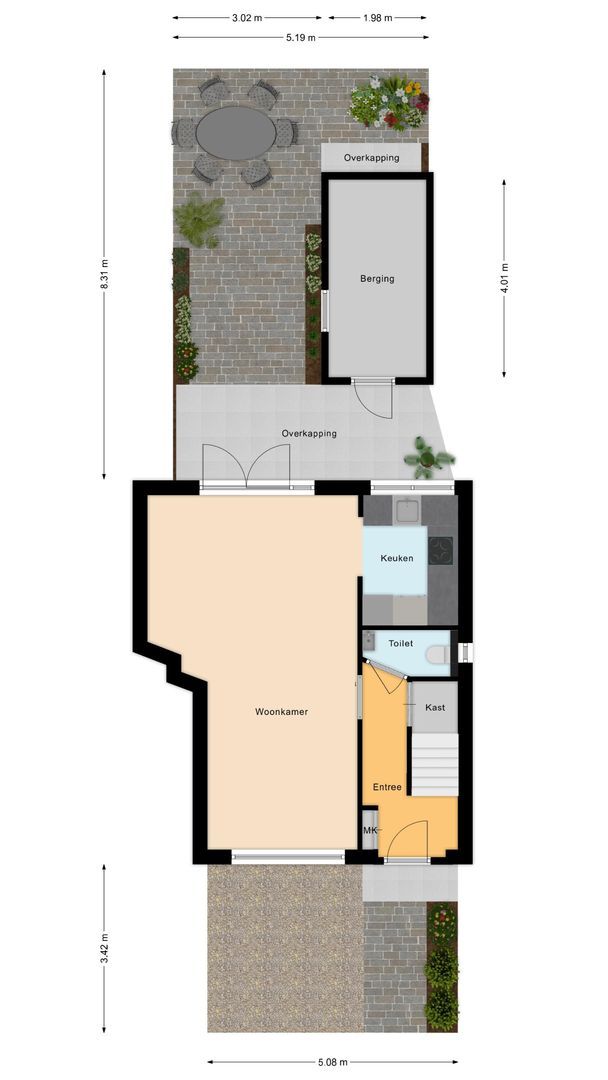 Damhouderstraat 13, Leidschendam plattegrond-2