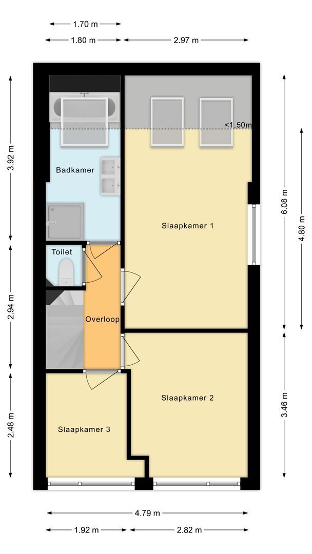 Professor Asserlaan 19, Voorschoten plattegrond-1