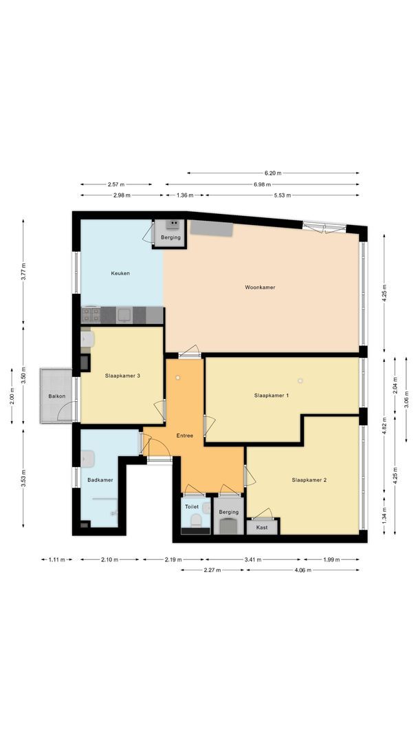 Schoolstraat 17, Voorschoten plattegrond-0