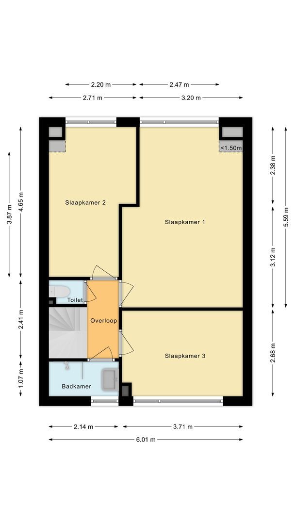Jan van Goyenplantsoen 10, Voorschoten plattegrond-2