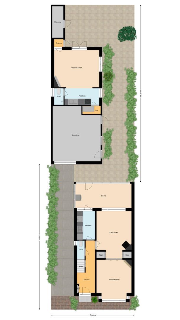 Rijndijk 110, Leiden plattegrond-4