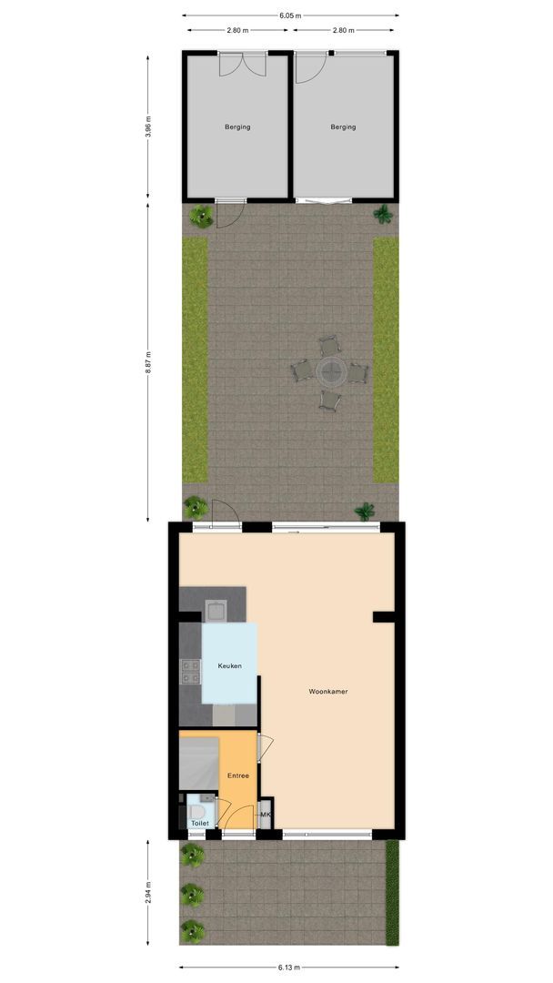 Jan van Goyenplantsoen 10, Voorschoten plattegrond-0