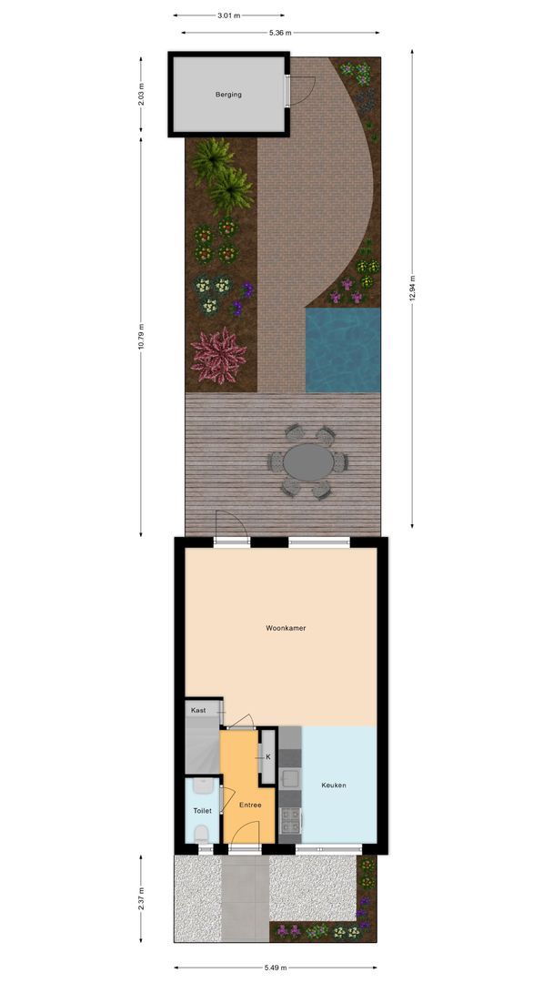 van Merodestraat 24, Leidschendam plattegrond-2