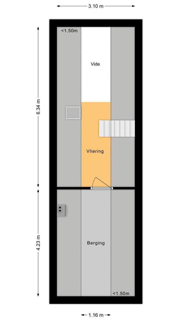 Veurseweg 169, Voorschoten plattegrond-3