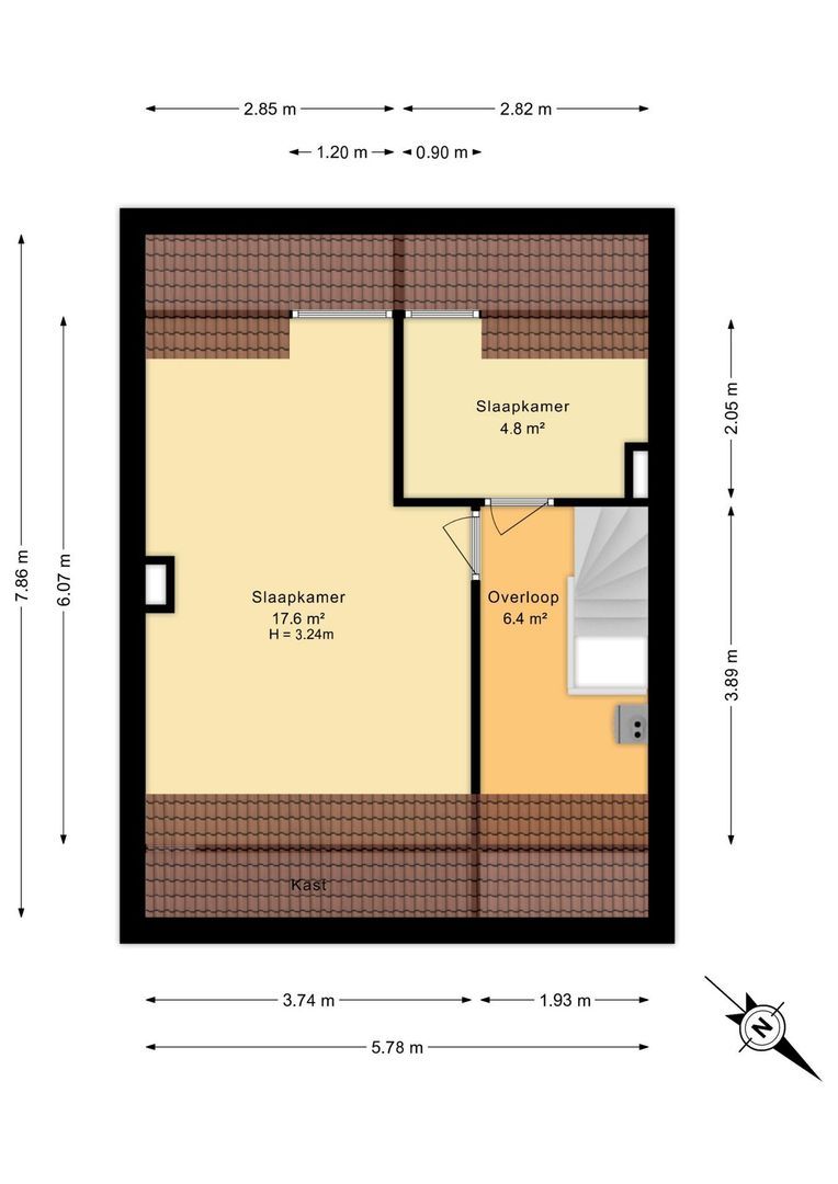 Rouboslaan 21, Voorschoten plattegrond-7