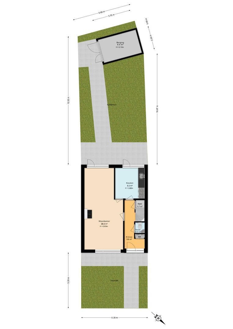 Rouboslaan 21, Voorschoten plattegrond-6