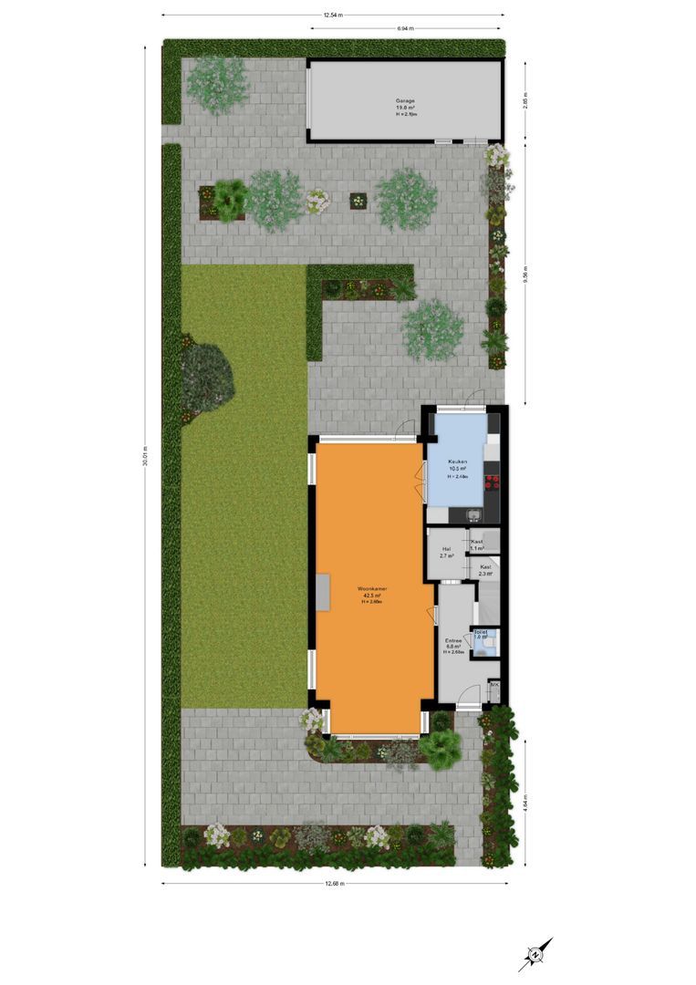 Palestrinalaan 39, Voorschoten plattegrond-8