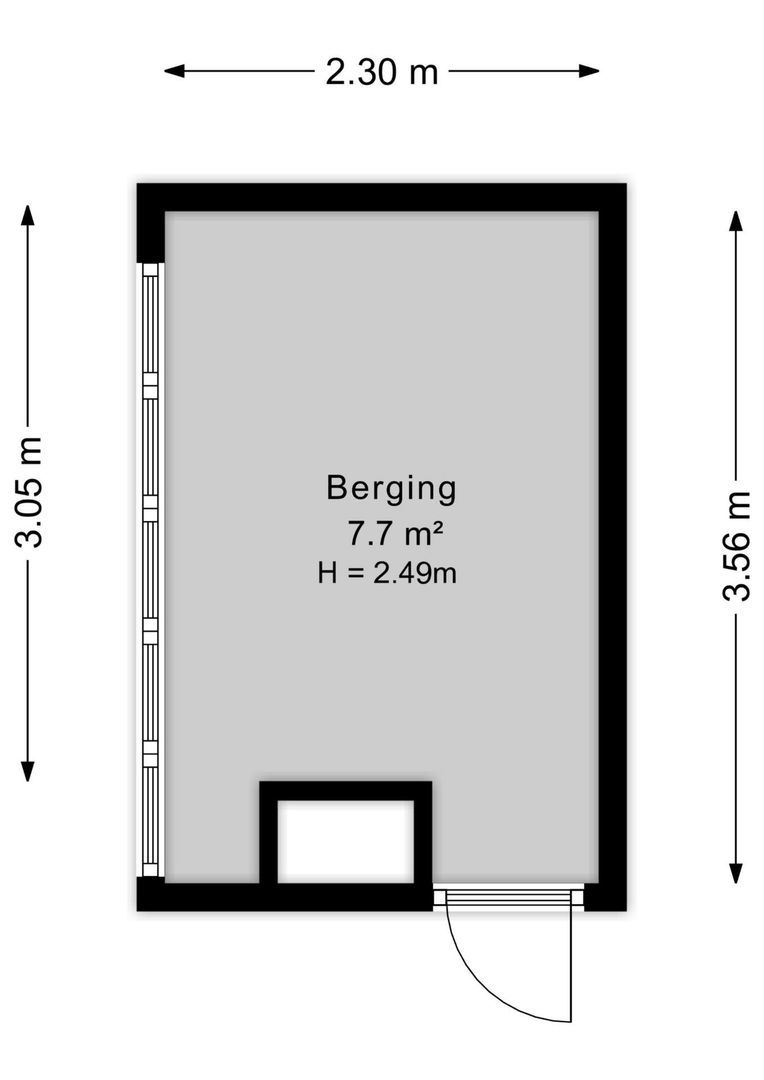 Merendonk 137, Leiden plattegrond-2