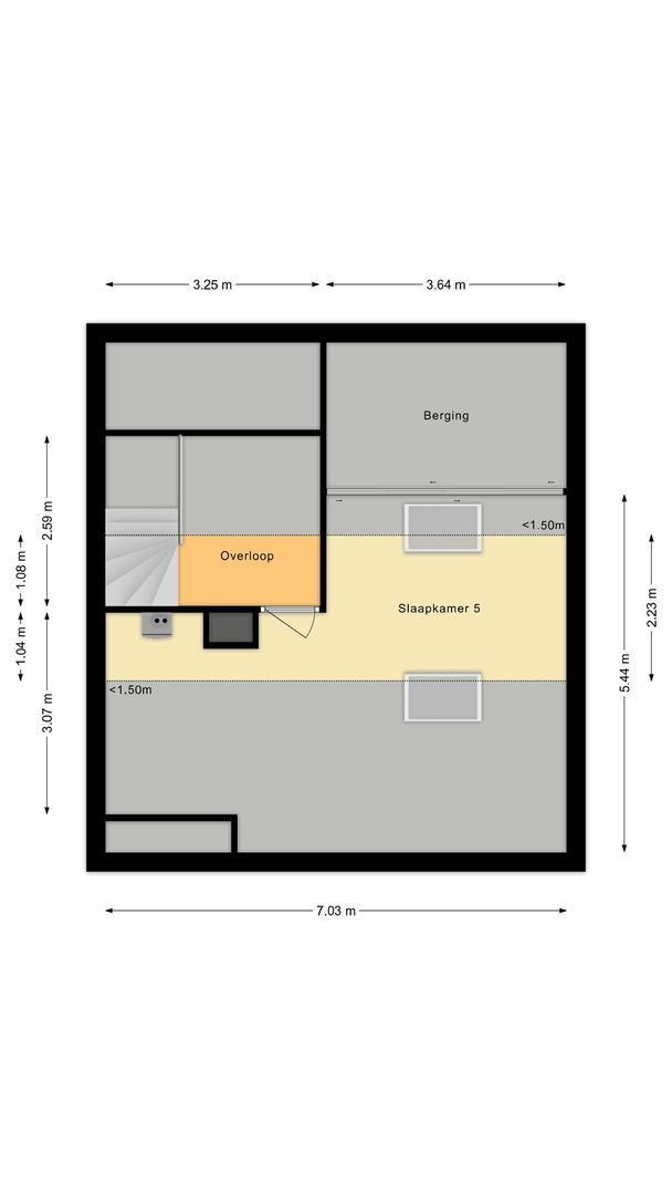 Roucooppark 25, Voorschoten plattegrond-3