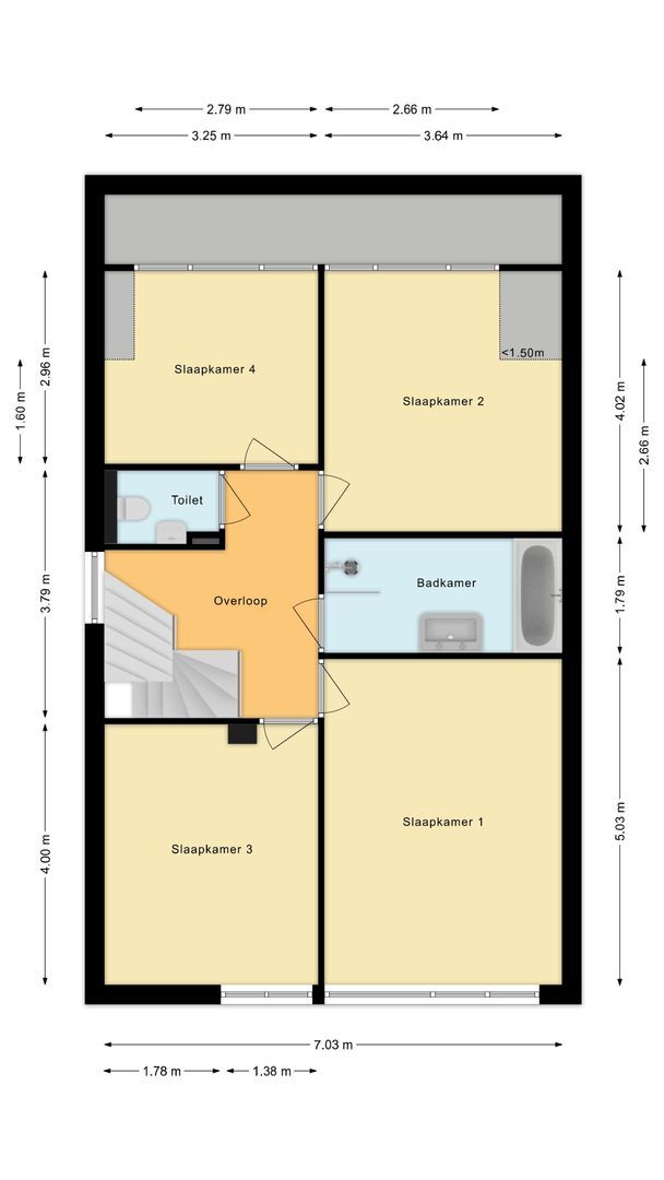 Roucooppark 25, Voorschoten plattegrond-1