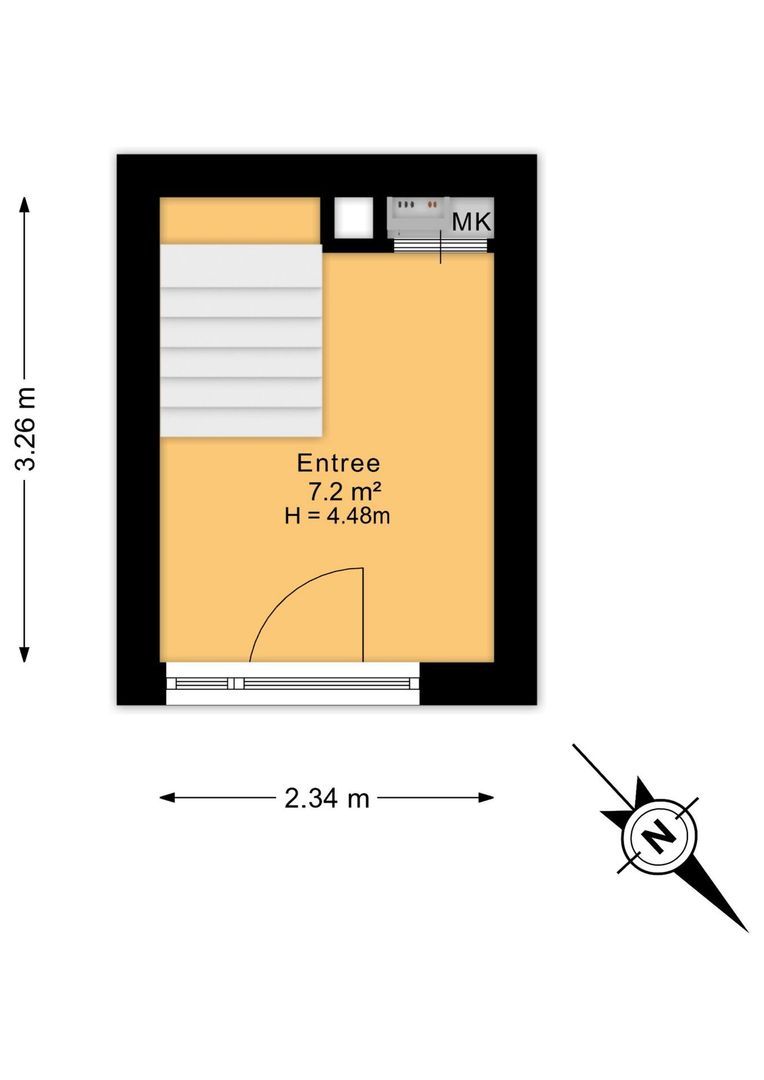 Hofvliet 15, Voorschoten plattegrond-0