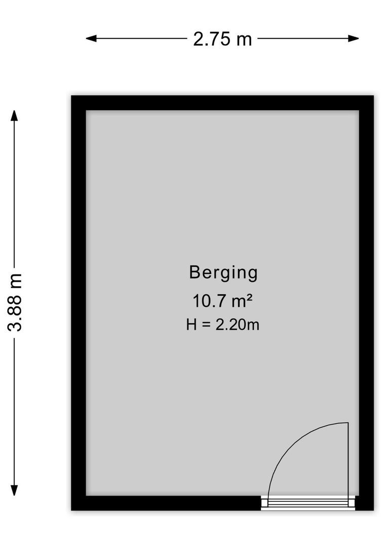 Hofvliet 15, Voorschoten plattegrond-2