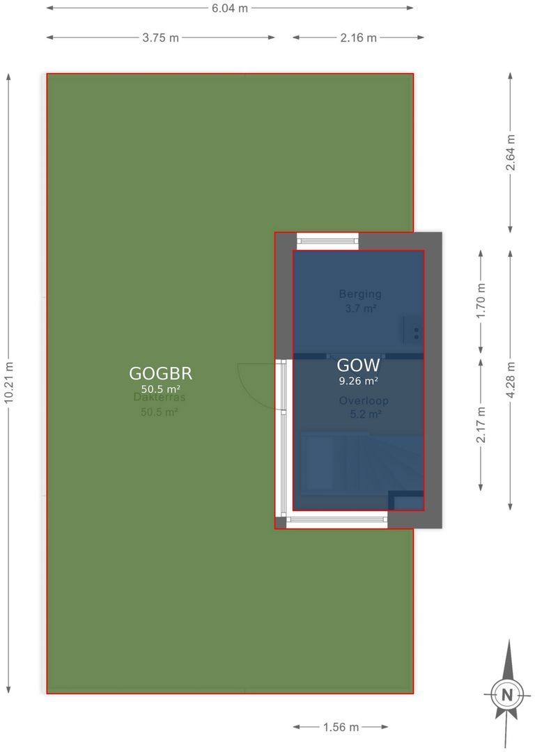 Jan Wagtendonkstraat 84, Voorschoten plattegrond-0