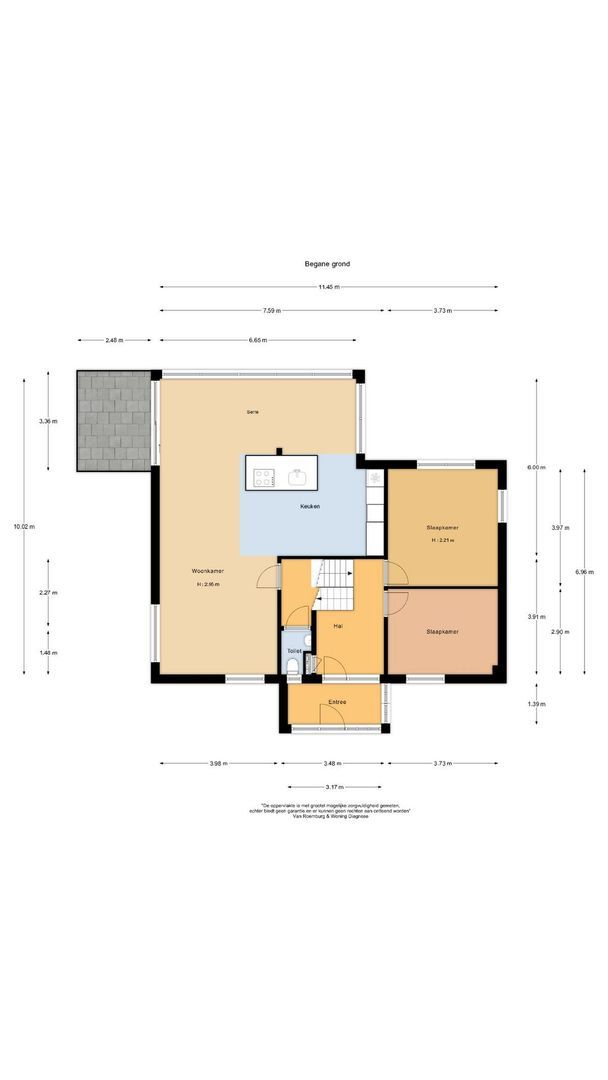 Bernhardlaan 57, Nieuwkoop plattegrond-46