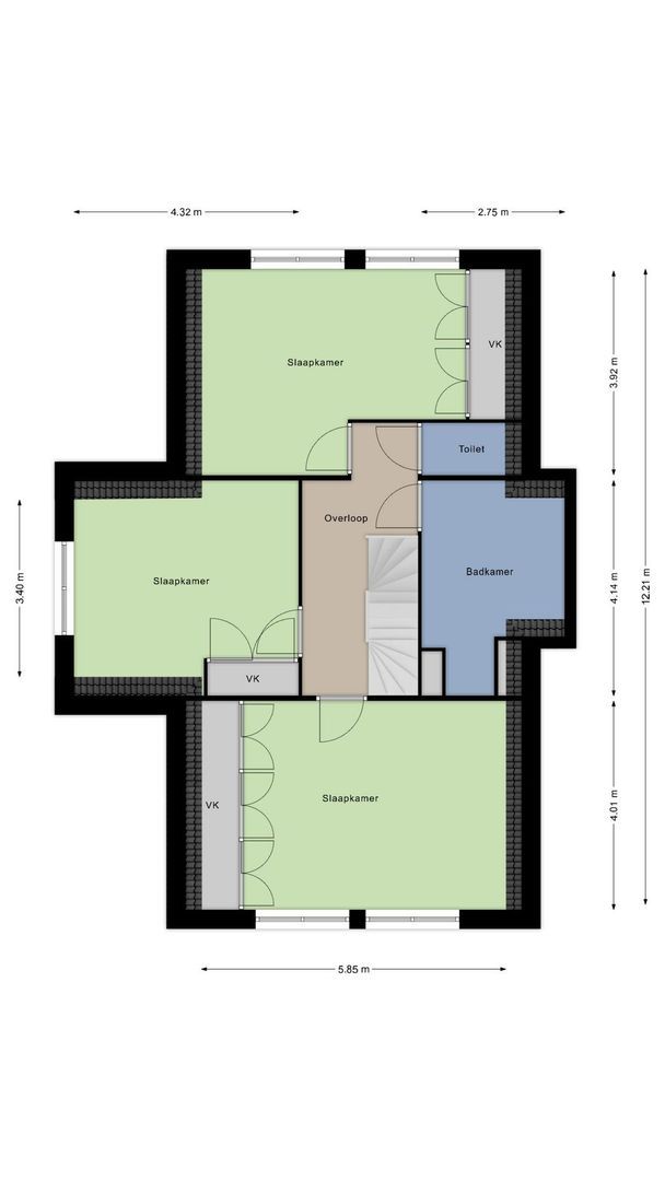 Dominicanenlaan 20, Alphen Aan Den Rijn plattegrond-49