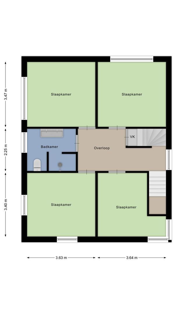 Standaardmolen 1, Alphen Aan Den Rijn plattegrond-38