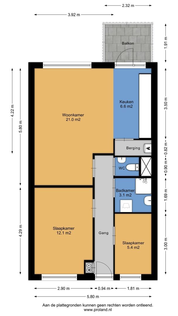 Keizershof 42, Alphen Aan Den Rijn plattegrond-21