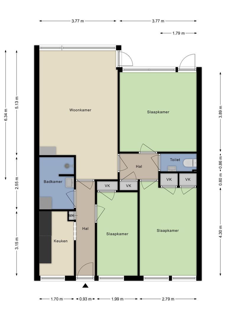 Eksterstraat 32, Alphen Aan Den Rijn plattegrond-19