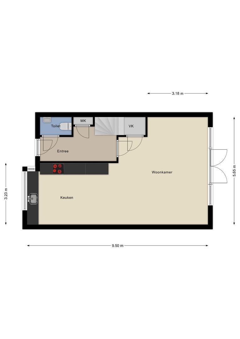 Witte Kwikstaart 21, Zevenhoven plattegrond-26