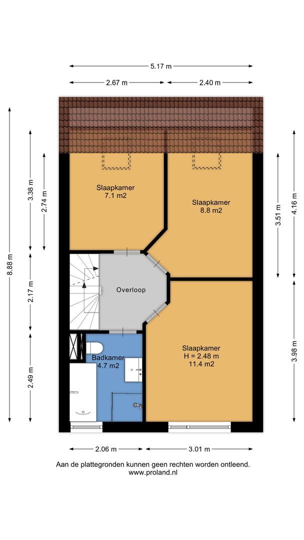 Rosmolen 4, Alphen Aan Den Rijn plattegrond-39