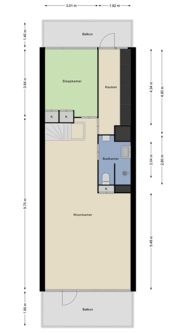 Wederikstraat 23, Alphen Aan Den Rijn plattegrond-21