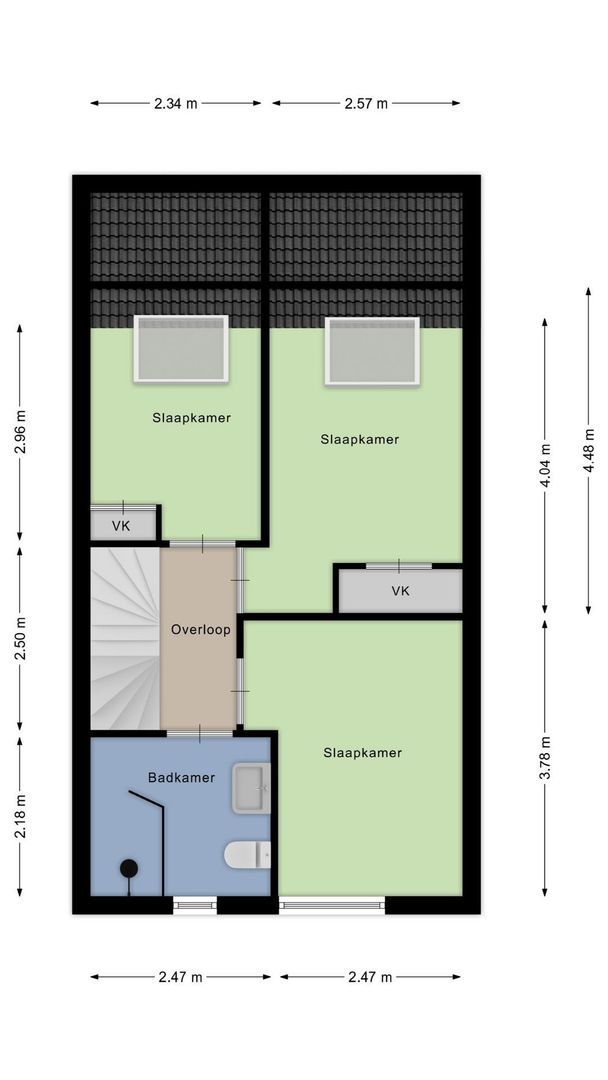 Ierlandstraat 3, Alphen Aan Den Rijn plattegrond-24