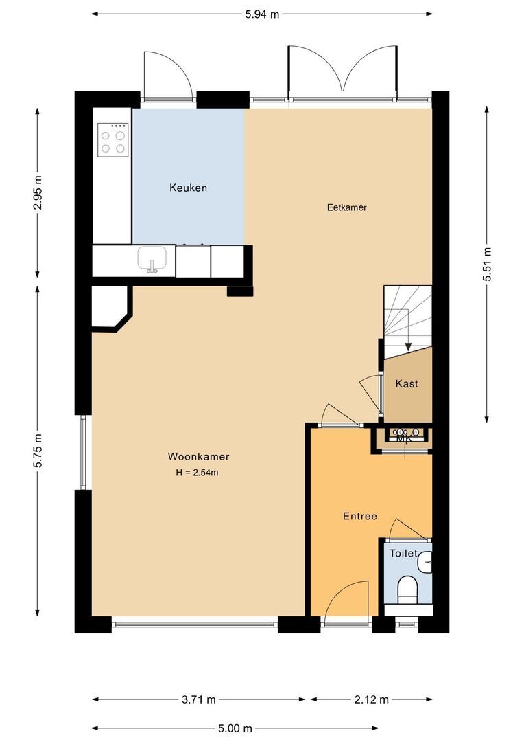 Emmalaan 66, Woubrugge plattegrond-30