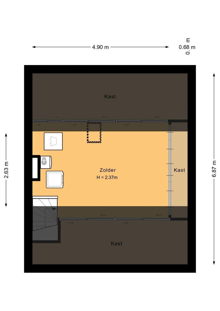 Vlierboomstraat 7, Alphen Aan Den Rijn plattegrond-22