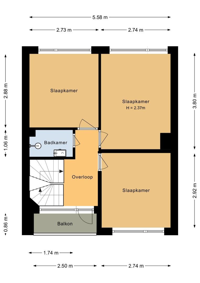 Vlierboomstraat 7, Alphen Aan Den Rijn plattegrond-22