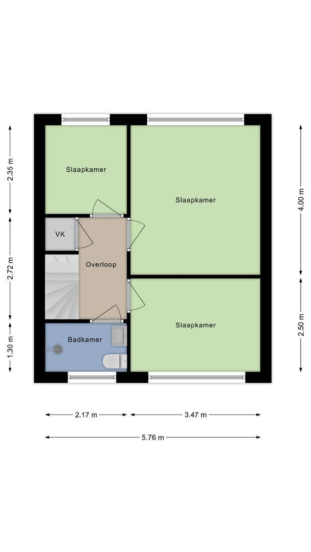Hazelaarstraat 15, Alphen Aan Den Rijn plattegrond-27