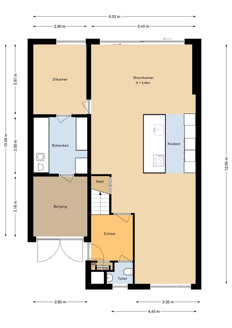 Jeltje de Bosch Kemperstraat 213, Alphen Aan Den Rijn plattegrond-39