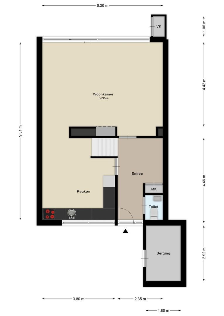 Groningenstraat 58, Alphen Aan Den Rijn plattegrond-30