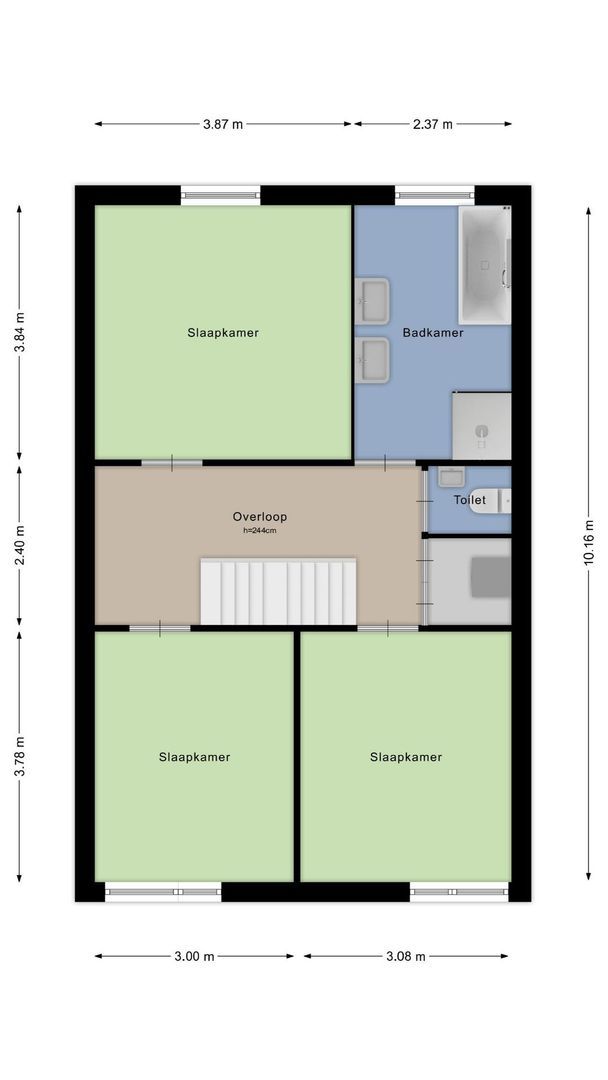 Groningenstraat 58, Alphen Aan Den Rijn plattegrond-30