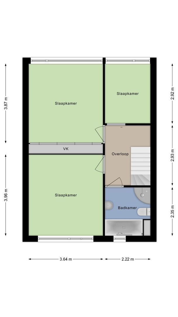 Liszthof 76, Alphen Aan Den Rijn plattegrond-33