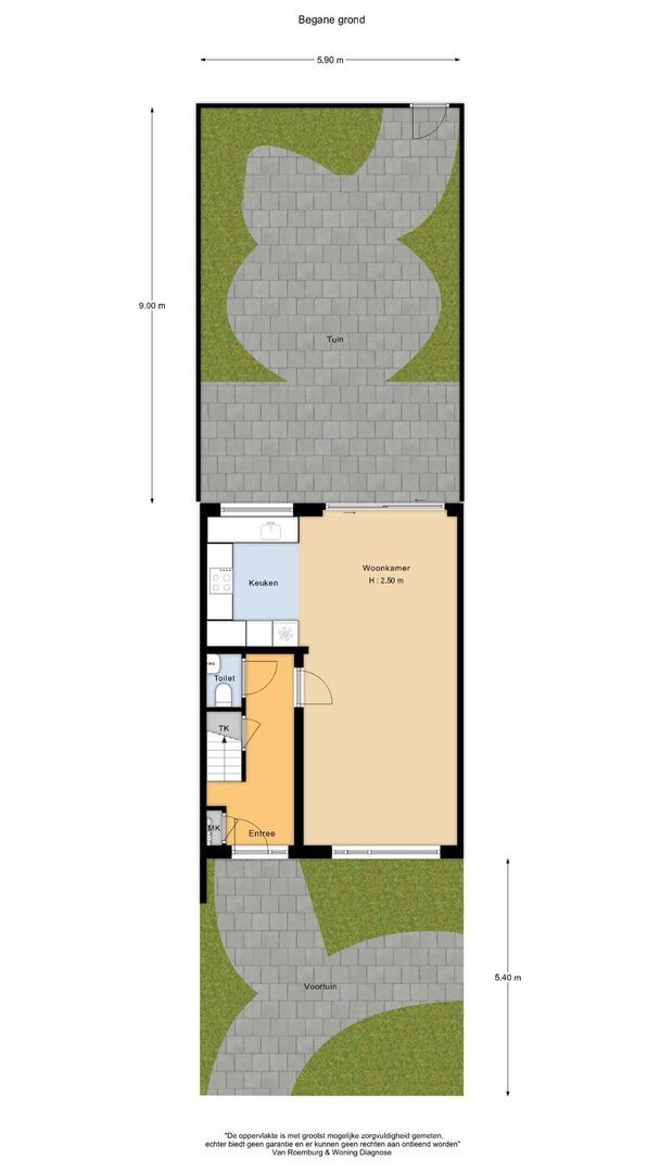 Gerberastraat 15, Noorden plattegrond-20