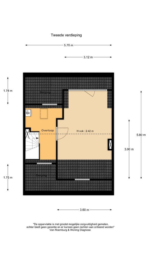 Gerberastraat 15, Noorden plattegrond-20