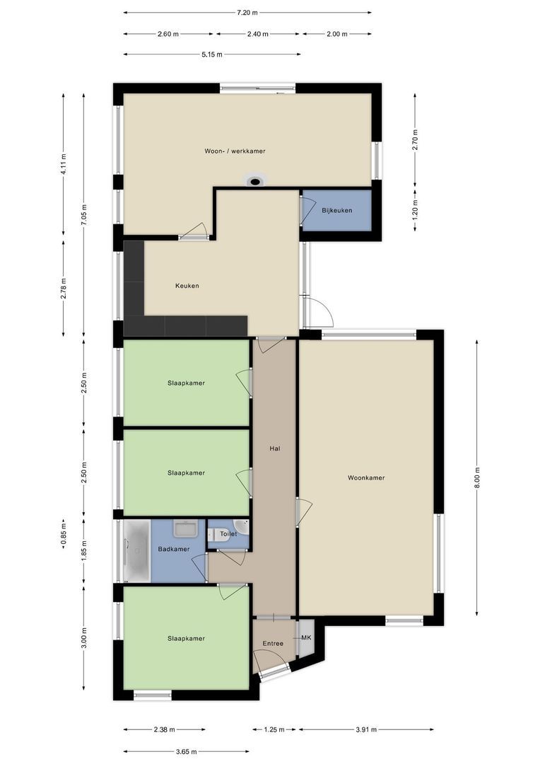 Korteraarseweg 71, Ter Aar plattegrond-30