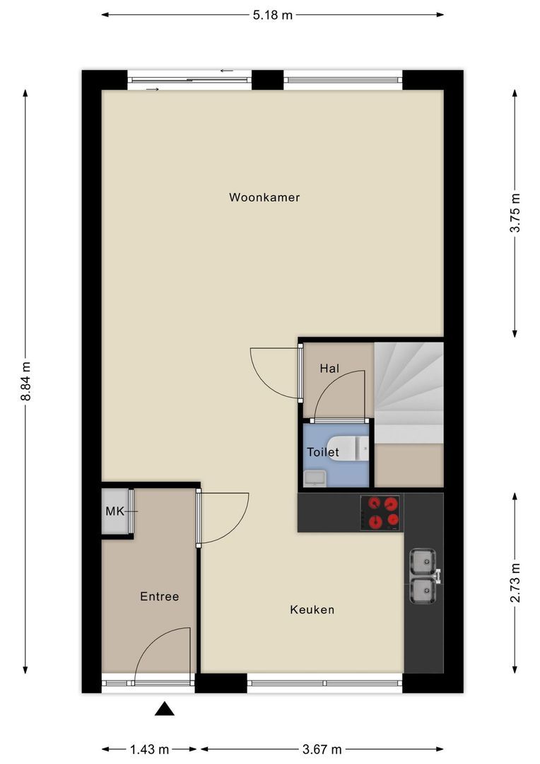 Baljuwstraat 16, Alphen Aan Den Rijn plattegrond-20