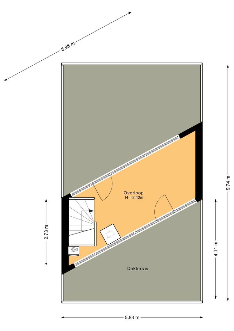Polderpeil 93, Alphen Aan Den Rijn plattegrond-24