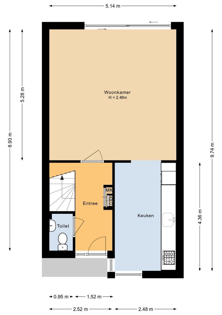 Polderpeil 93, Alphen Aan Den Rijn plattegrond-24