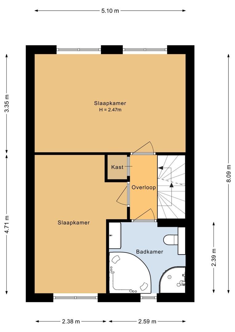 Gravenstraat 63, Alphen Aan Den Rijn plattegrond-28