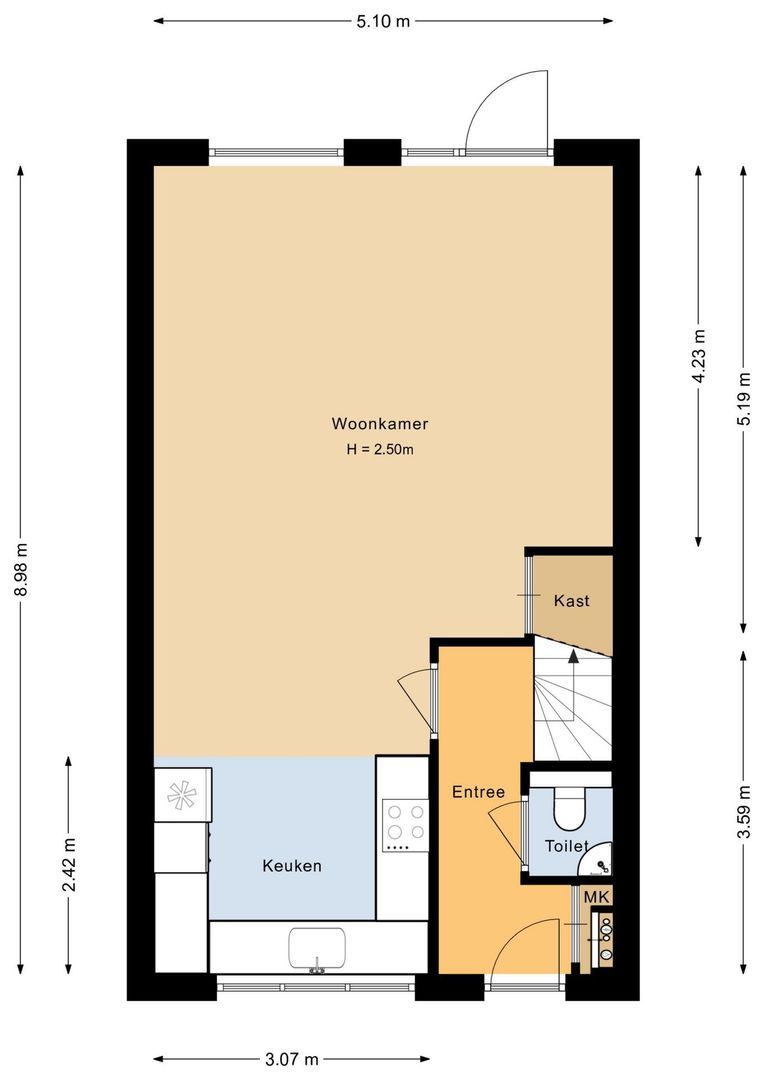 Gravenstraat 63, Alphen Aan Den Rijn plattegrond-28