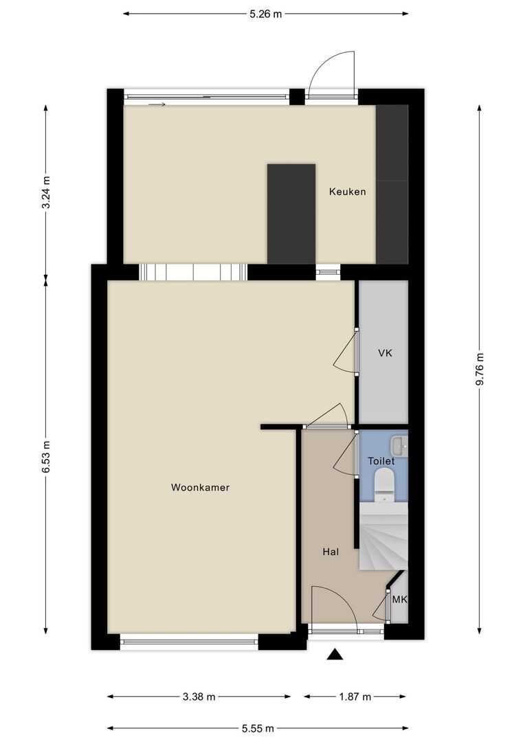 Vlierboomstraat 16, Alphen Aan Den Rijn plattegrond-25