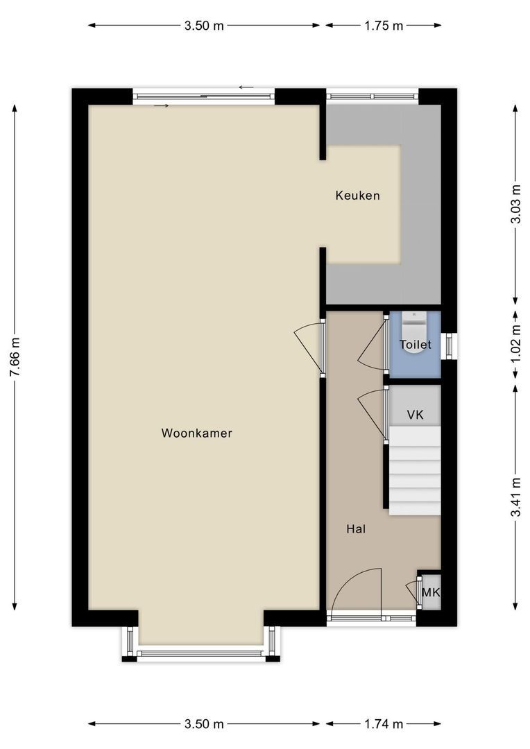 Brederodestraat 8, Alphen Aan Den Rijn plattegrond-26